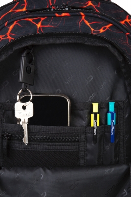 Rucsac CoolPack Factor, 4 compartimente, compartiment pentru laptop, Magma